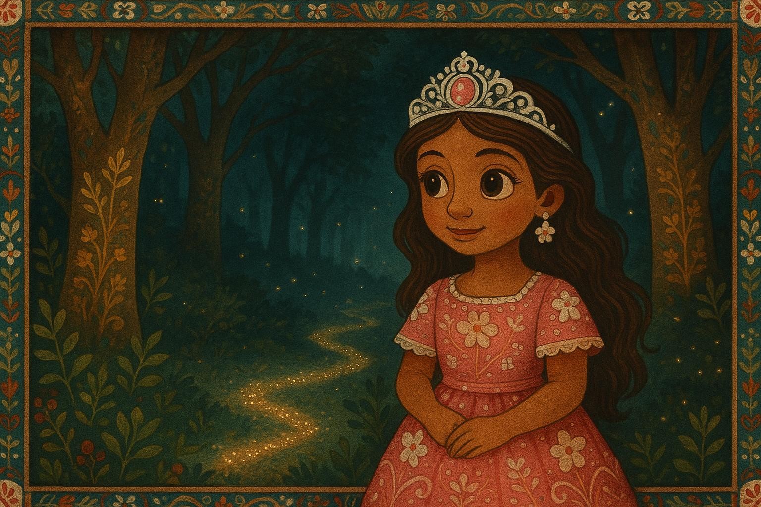 Sofia and the Shimmering Whisper-Grove cover illustration