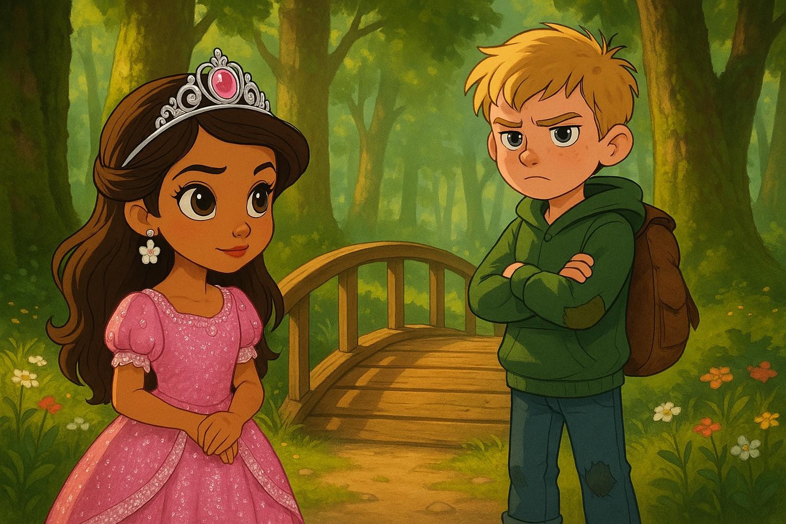 Sofia and the Bridge of Brave Questions cover illustration