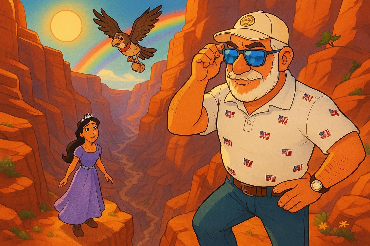 Count vonawesome and the Canyon of Courage cover illustration