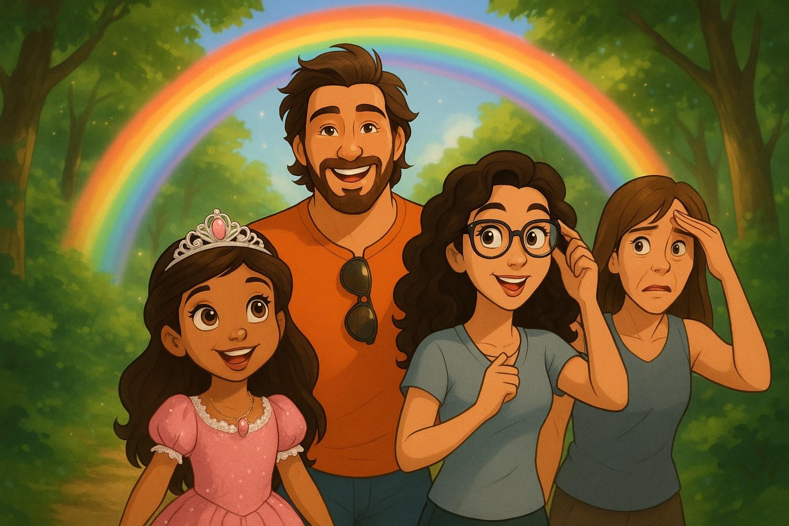 Rainbow Crumbles and the Unicorn Cure cover illustration