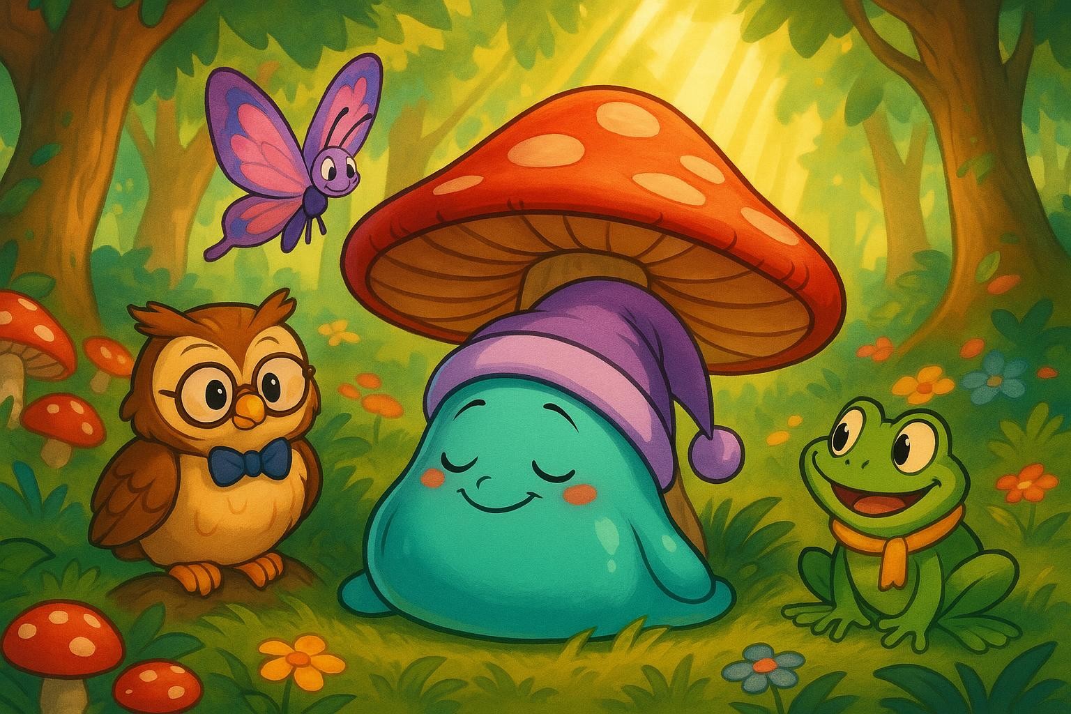 Sleepy Slime's Slippery Contact Conundrum cover illustration