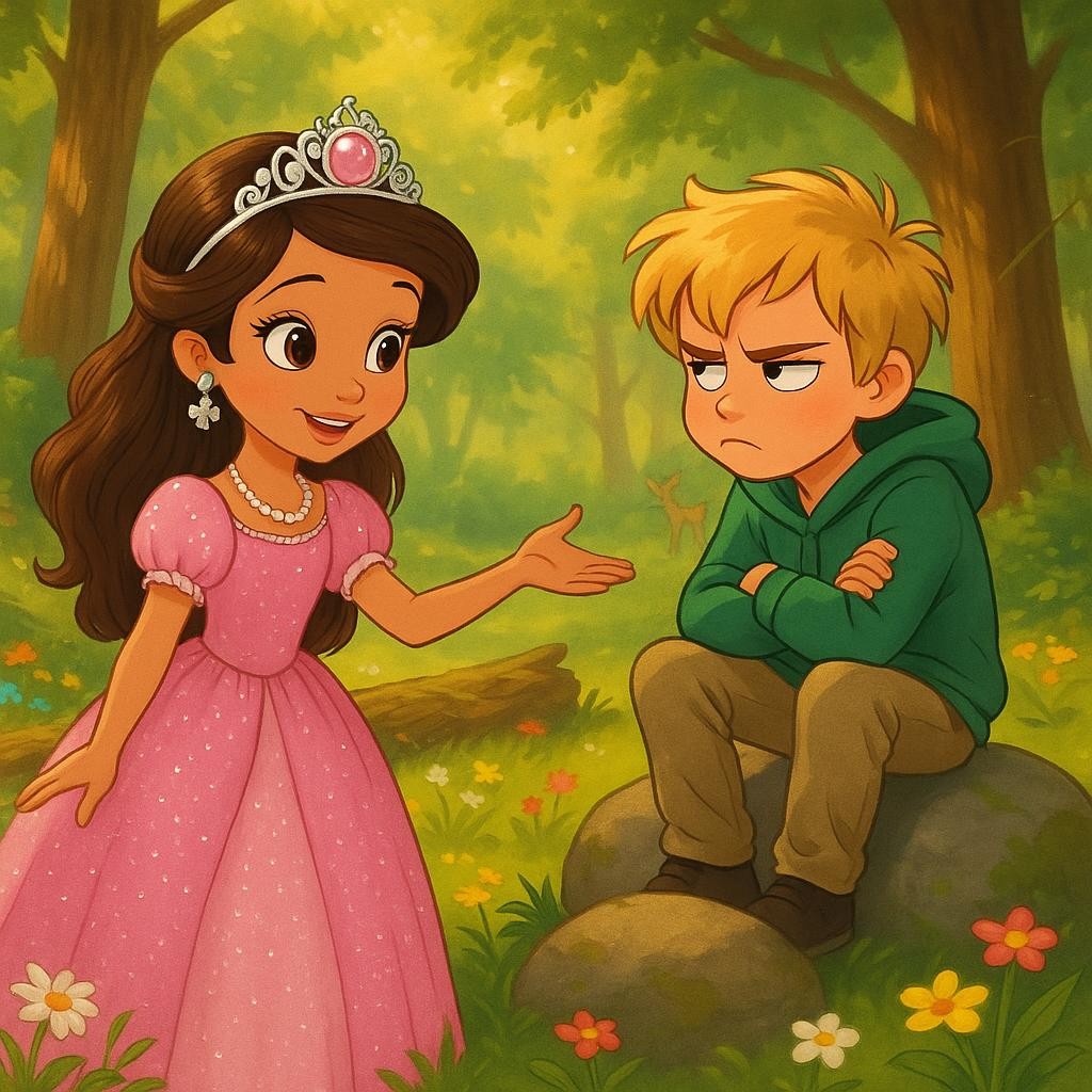 Sofia and the Bullfrog's Secret Smile cover illustration