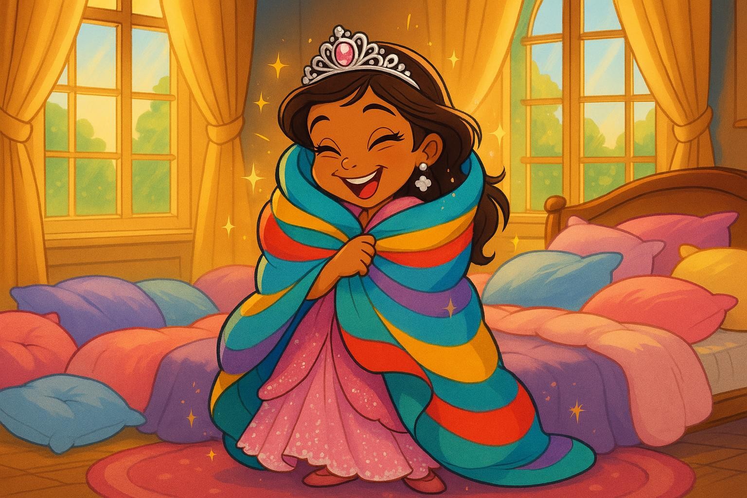 Sofia's Silly, Snuggly Burrito Day cover illustration