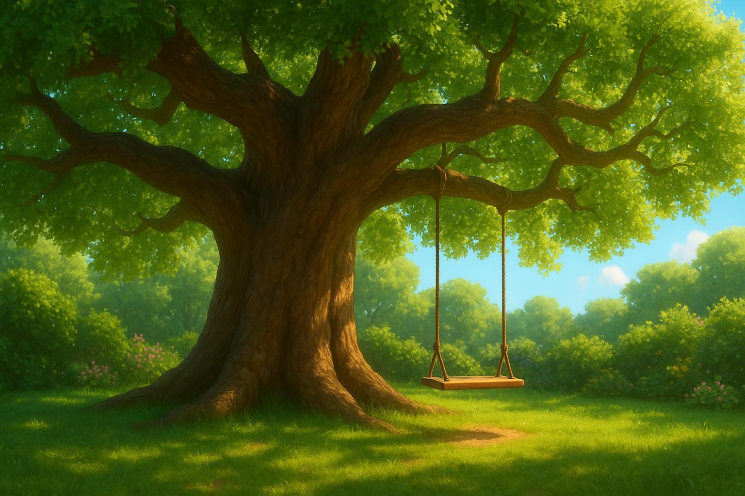 Under the Old Oak Tree cover illustration