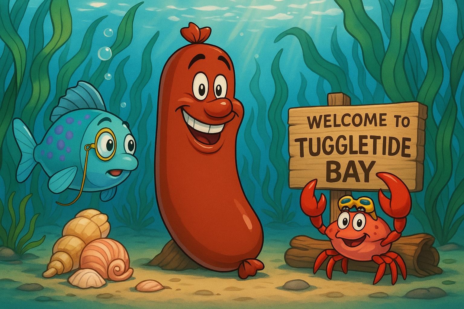 Whimpy Weiner and the Totally Tremendous Treasure Hunt cover illustration