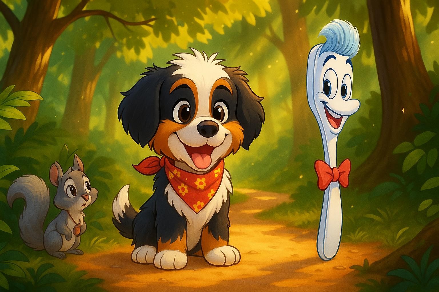 Mochi, Mint, and the Mystery Not-Bone cover illustration