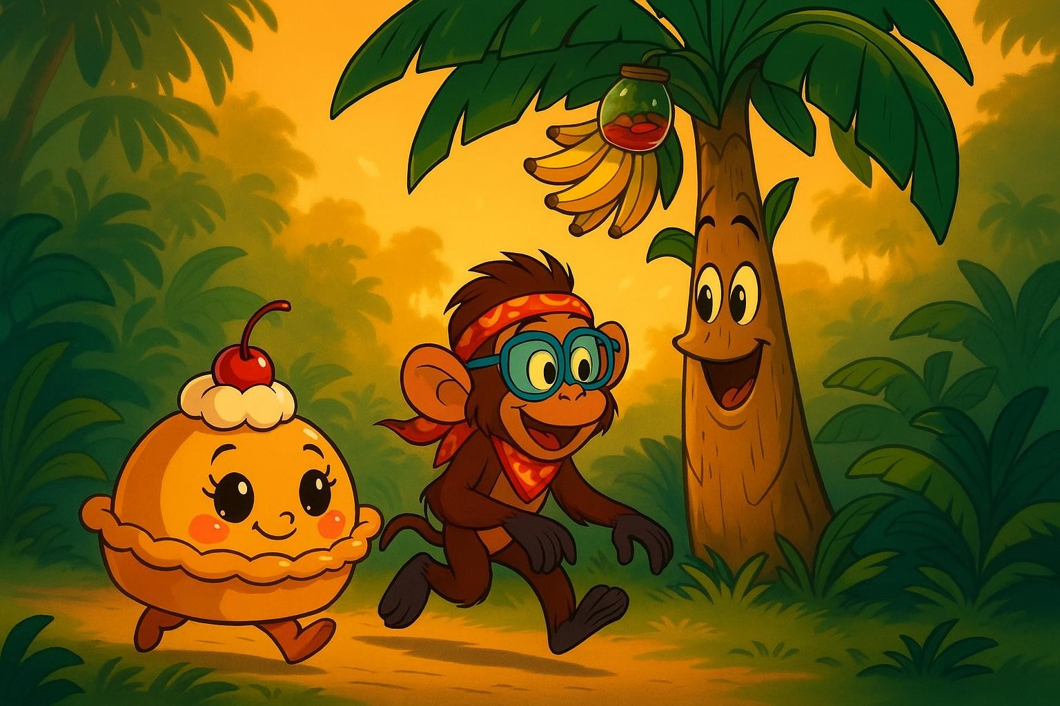 The Tippy-Toe Jam Jar Caper cover illustration