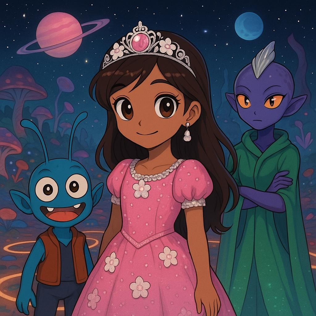 Sofia's Starry Rap Encounter cover illustration