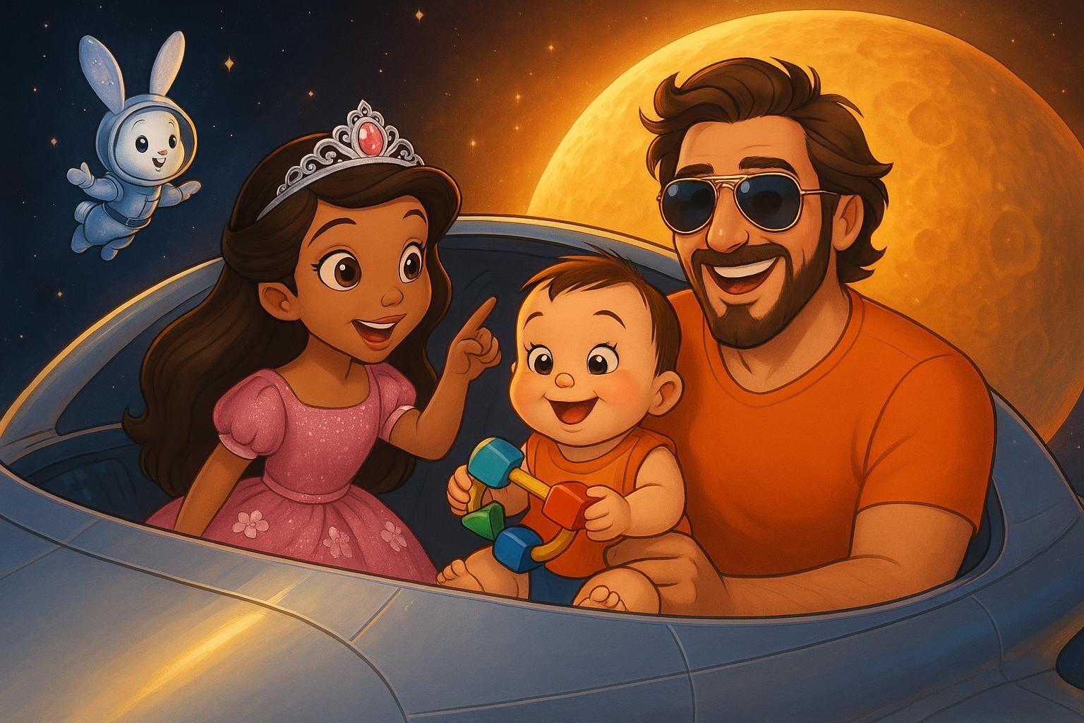 Mercury, a Bunny, and the Backward Babies! cover illustration