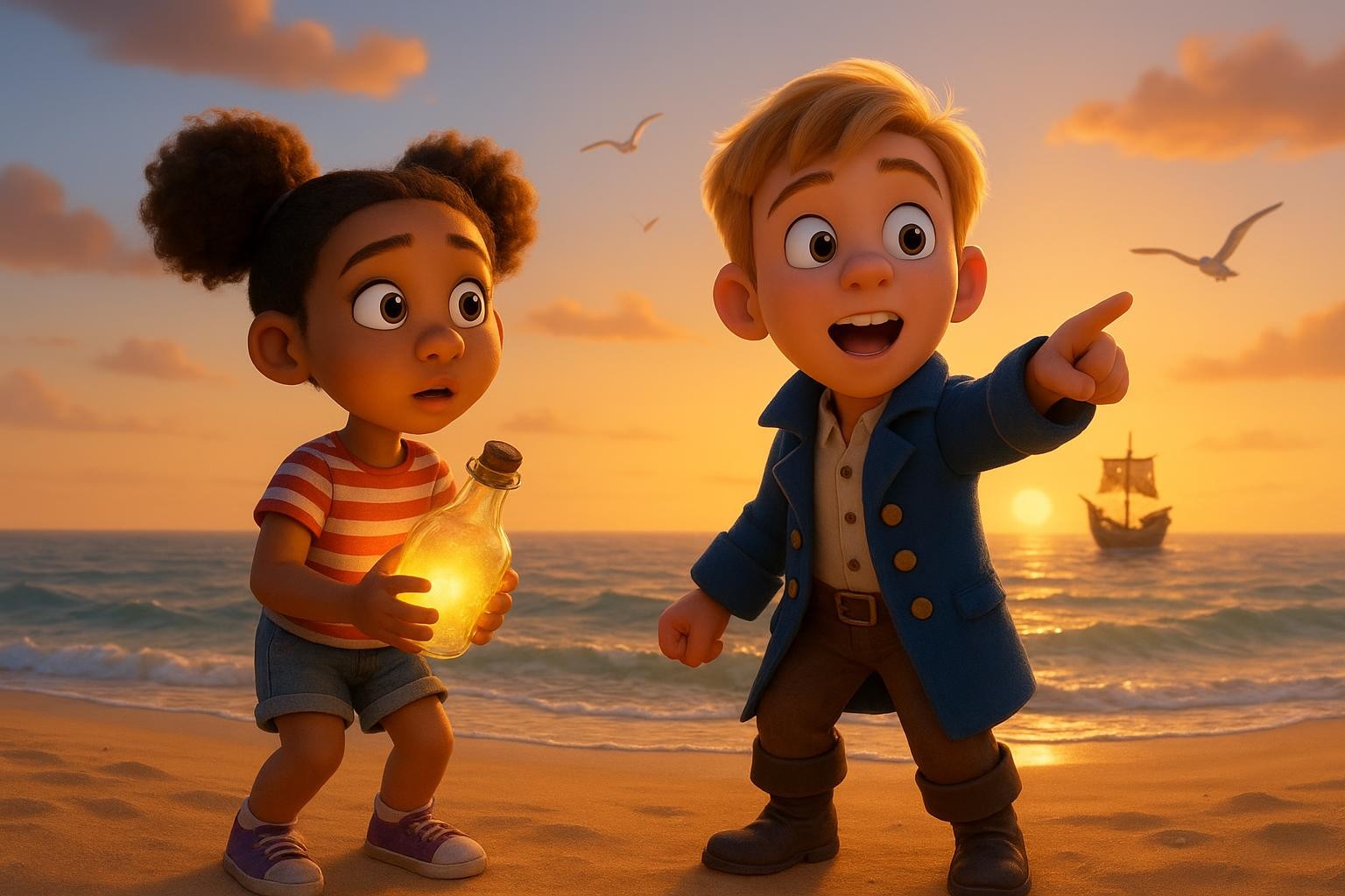 Val and the Treasure of Friendship Island cover illustration